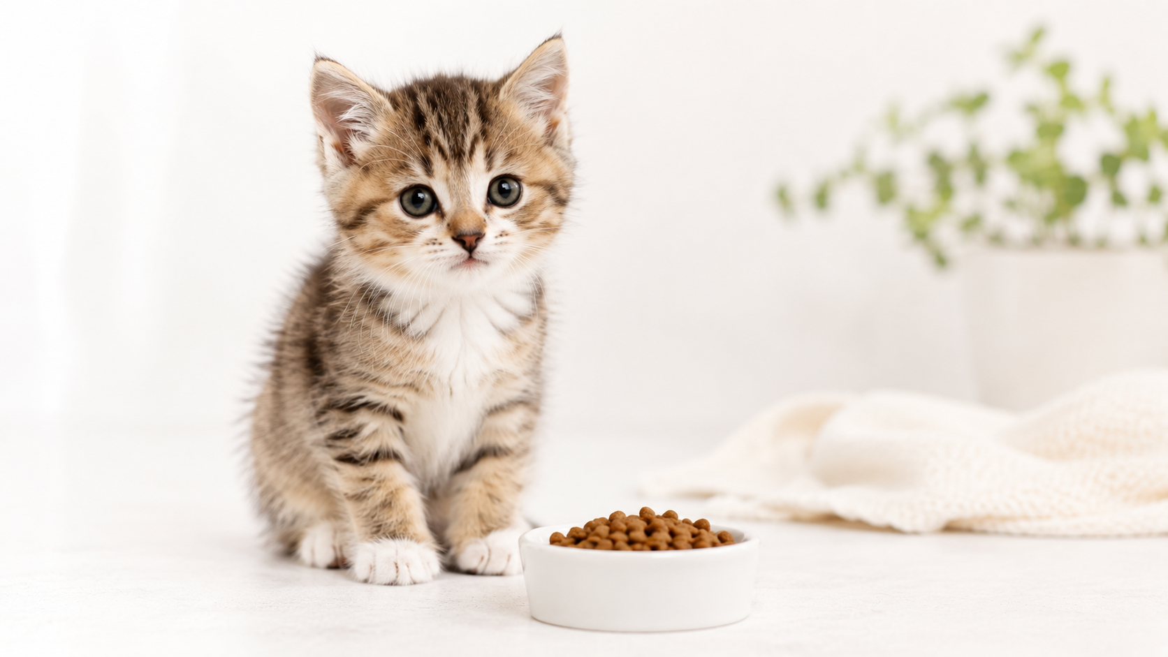 子猫のフード選び完全ガイド【生後0〜12ヶ月の栄養管理】